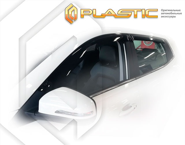 Window visors (Comfort series (White)) Chery Tiggo 4 I поколение, I поколение рестайлинг, джип/suv 5 дв.