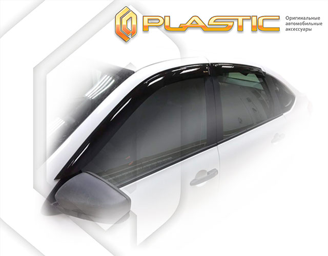 Window visors (Comfort series (Graphite)) ВАЗ Lada Granta лифтбек