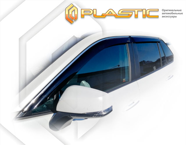 Window visors (Comfort series (Silver)) Toyota Rav4 V поколение, джип/suv 5 дв.