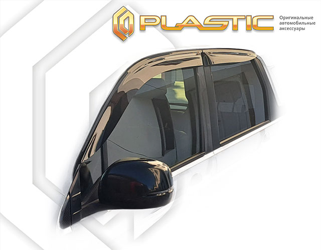 Window visors (Comfort series (Graphite)) Honda N-WGN I поколение, I поколение рестайлинг, хэтчбек 5 дв.