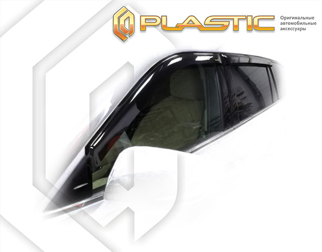 Window visors (Comfort series (Silver)) Toyota Highlander 