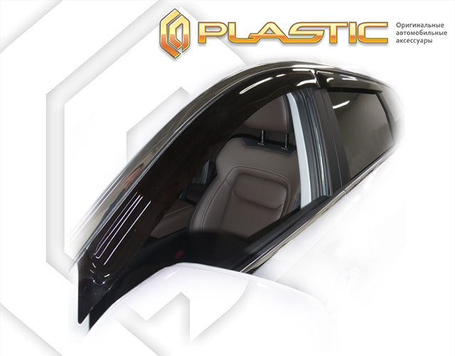 Window visors (Comfort series (Silver)) Chery Tiggo 8 Pro 