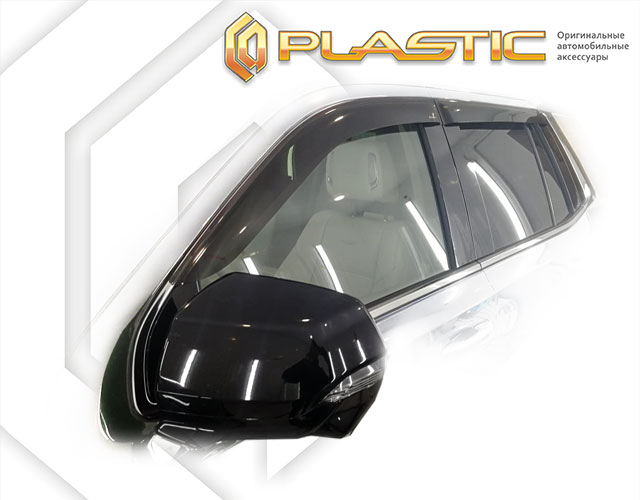 Window visors (Comfort series (White)) Cadillac Escalade 