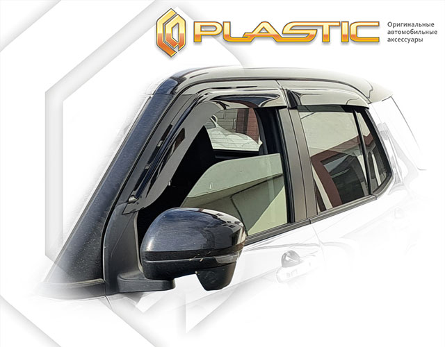 Window visors (Comfort series (Graphite)) Toyota Raize I поколение, джип/suv 5 дв., рынок Японии