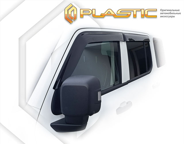 Window visors (Comfort series (Silver)) Tank 300 I поколение, джип/suv 5 дв.