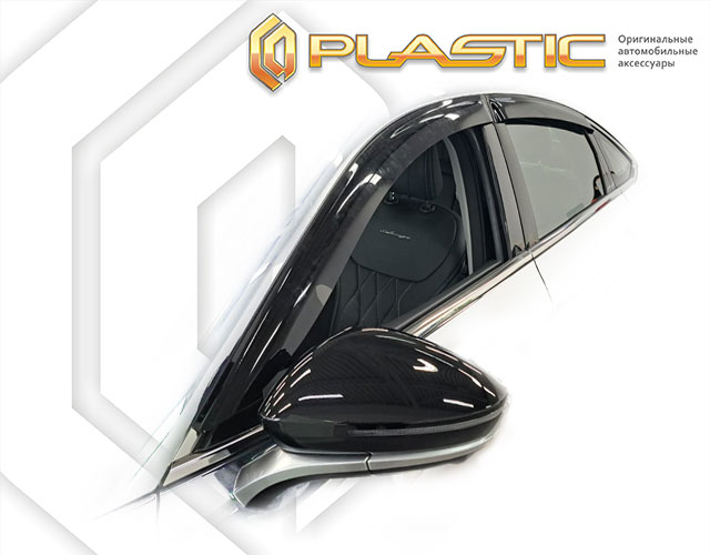 Window visors (Comfort series (Graphite)) Chery Arrizo 8 I поколение, sedan, рынок РФ