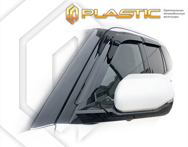 Window visors (Comfort series (Silver)) Toyota  Sequoia III поколение, джип/suv 5 дв.,