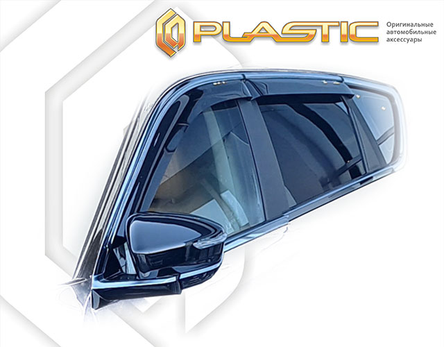 Window visors (Comfort series (Graphite)) Jetour X70 Plus I поколение, джип/suv 5 дв., рынок России