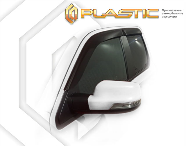 Window visors (Comfort series (Silver)) Dodge Ram 1500 V поколение, пикап, Quad Cab