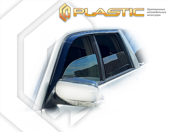 Window visors (Comfort series (Silver)) Subaru Forester 