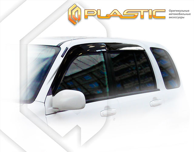 Window visors (Comfort series (Silver)) Suzuki Escudo 