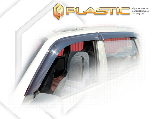 Window visors (Comfort series (Graphite)) Chevrolet Niva 