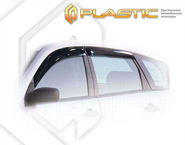 Window visors (Comfort series (White)) Pontiac Vibe 