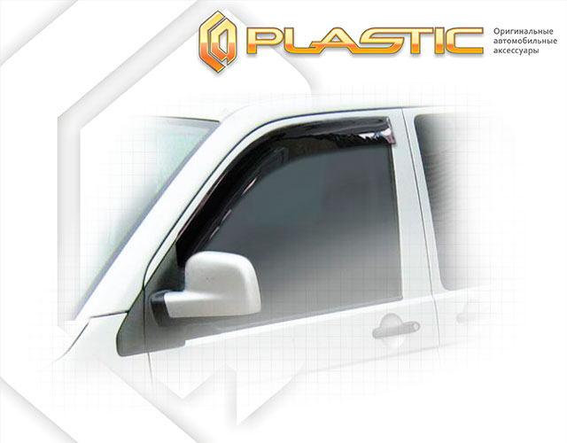 Window visors (Comfort series (Silver)) Volkswagen Caravelle 