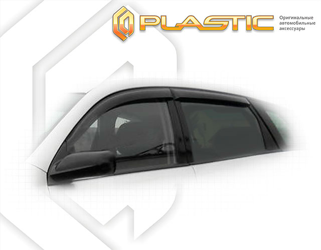 Window visors (Comfort series (White)) Pontiac Vibe 