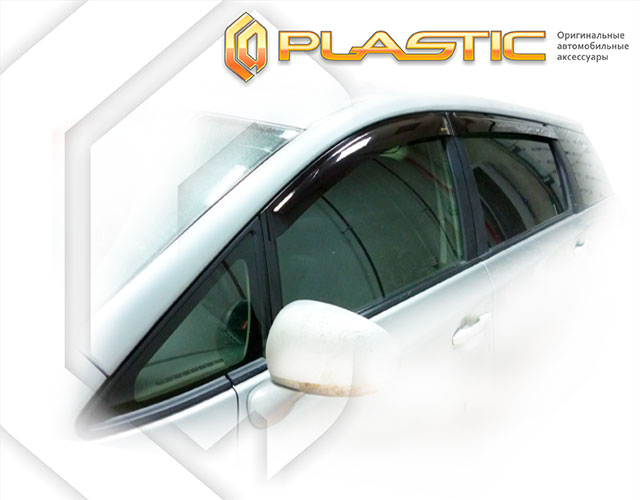 Window visors (Comfort series (White)) Toyota Wish 