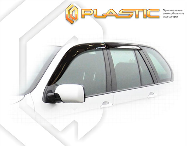 Window visors (Comfort series (Graphite)) BMW X5 