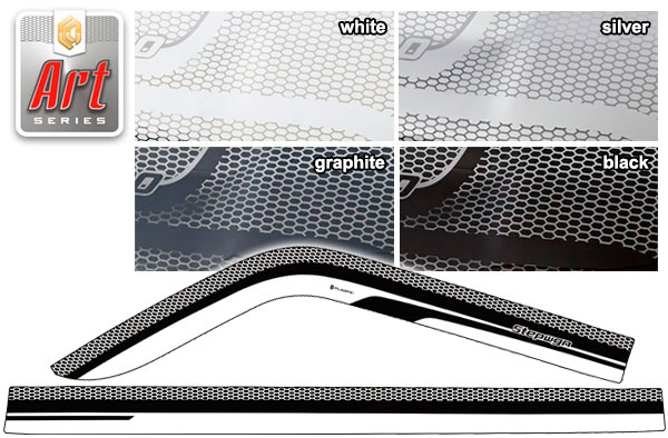 Window visors (Art white) Honda Stepwgn VI поколение, минивэн, рынок Японии