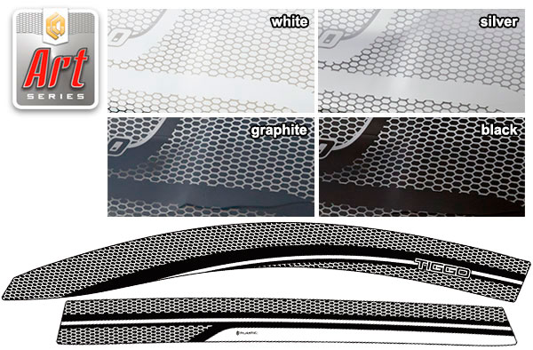 Window visors (Art white) Chery Tiggo 7L I поколение, джип/suv 5 дв., рынок РФ