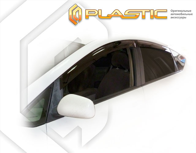 Window visors (Classic translucent) Toyota Prius Правый руль