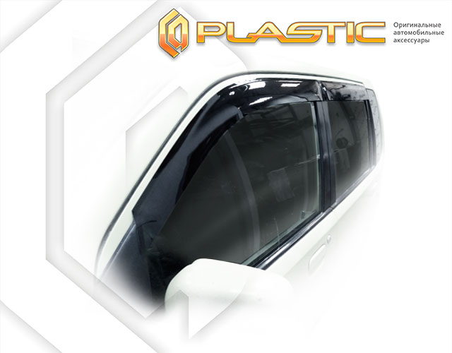 Window visors (Classic translucent) Mitsubishi eK-Wagon 