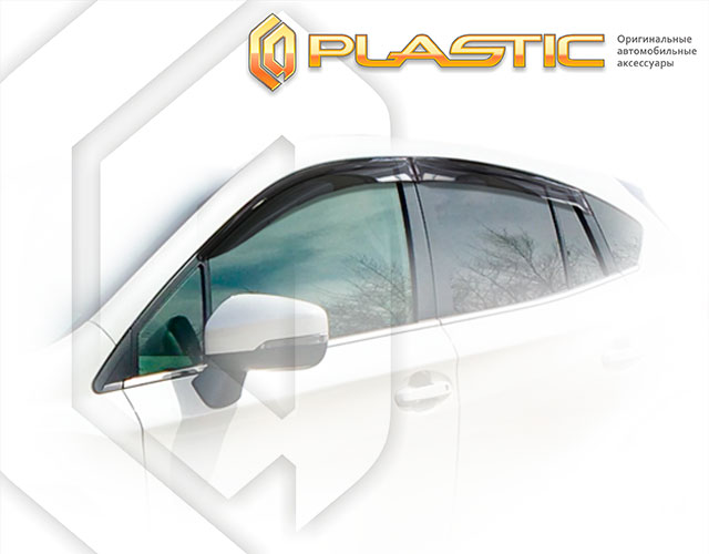 Window visors (Classic translucent) Subaru XV 