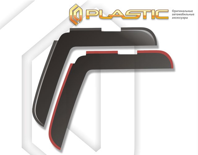 Window visors (Classic translucent) Volvo FMX, FMX4 