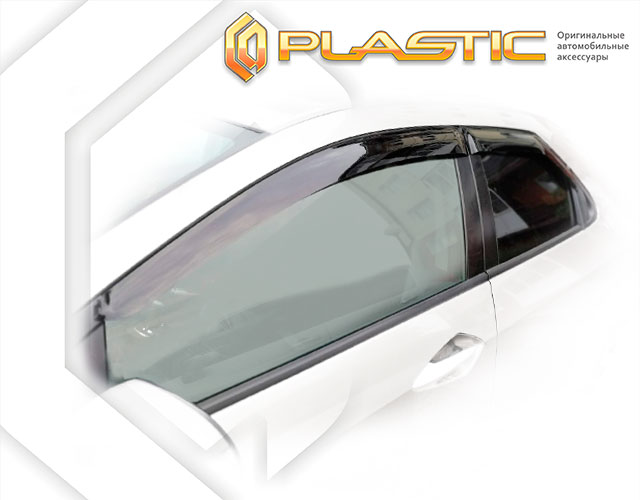 Window visors (Classic translucent) Honda Civic 5D 