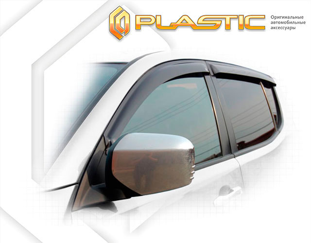 Window visors (Classic translucent) Mitsubishi Triton 