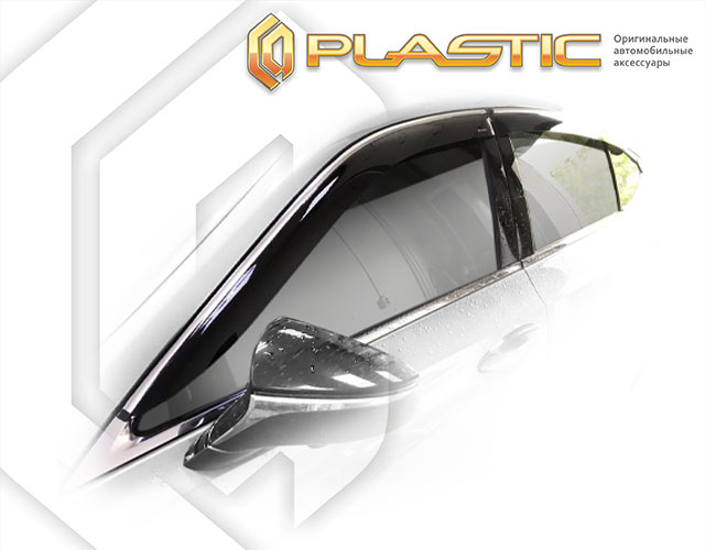 Window visors (Classic translucent) Lexus ES VII поколение, sedan