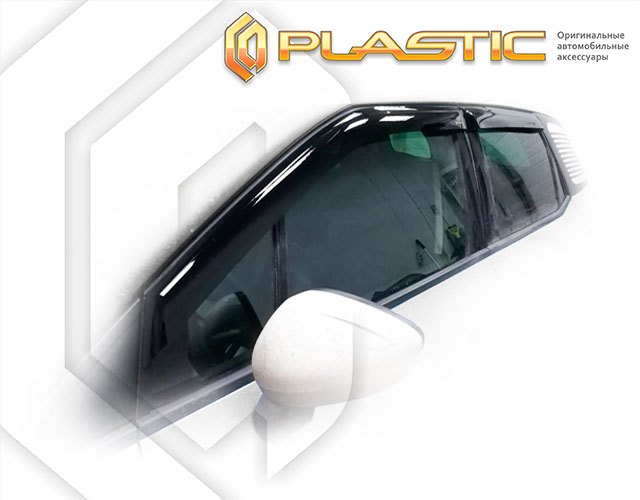 Window visors (Classic translucent) Citroen C3 Aircross 
