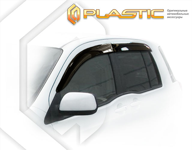 Window visors (Classic translucent) Toyota Raum 