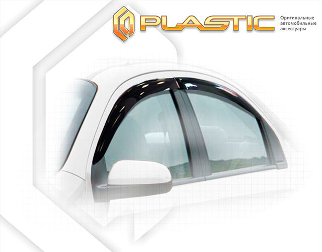 Window visors (Classic translucent) Chevrolet Nexia 