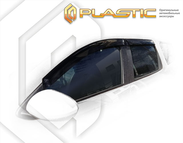 Window visors (Classic translucent) Renault Duster 