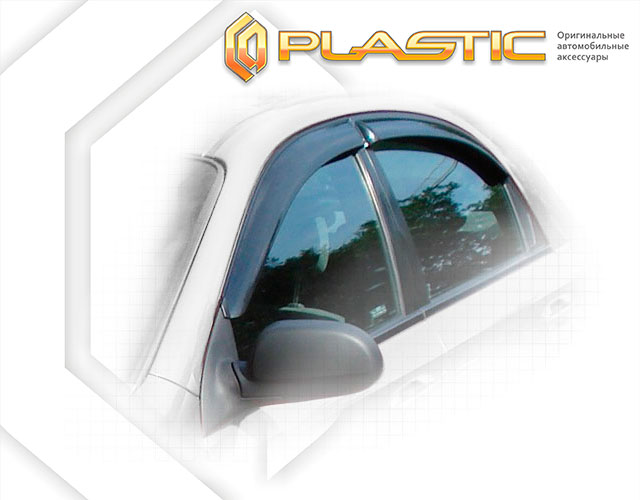 Window visors (Classic translucent) Chevrolet Lacetti wagon 