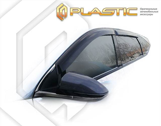 Window visors (Classic translucent) Hyundai Tucson 