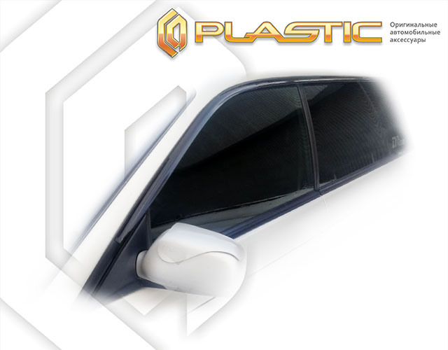 Window visors (Classic translucent) Subaru Legacy hatchback
