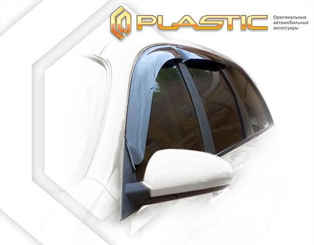 Window visors (Classic translucent) Nissan Primera Универсал, для рынка России