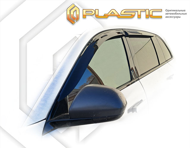 Window visors (Classic translucent) Li L7 I поколение, джип/suv 5 дв., рынок Китая 