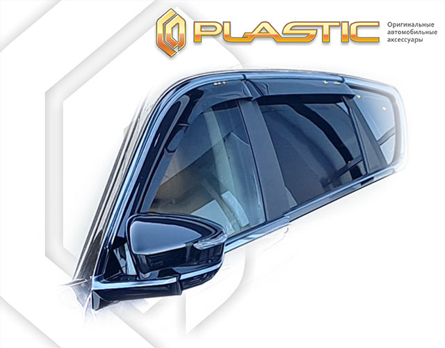 Window visors (Classic translucent) Jetour X70 Plus I поколение, джип/suv 5 дв., рынок России