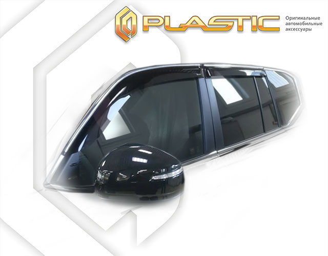 Window visors (Classic translucent) Lexus LX600 IV поколение, джип/suv 5 дв.  