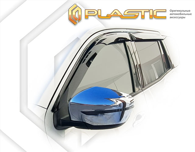 Window visors (Classic translucent) Nissan Xterra III поколение, джип/suv 5 дв., рынок ОАЭ 
