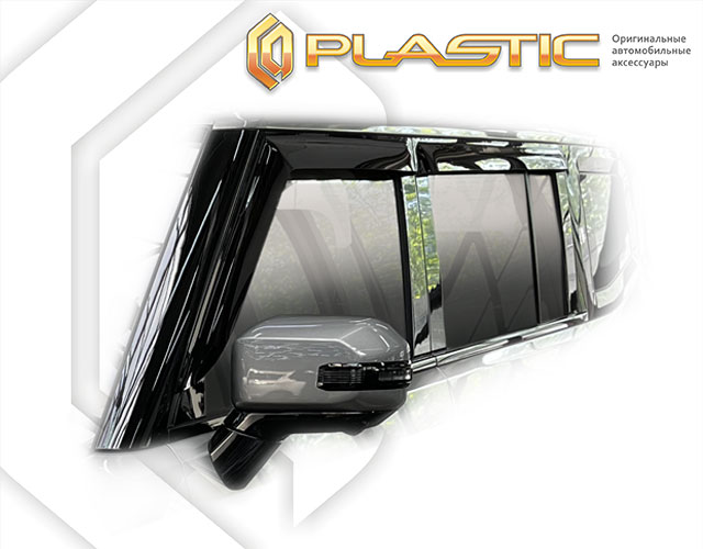 Window visors (Classic translucent) Jetour T2 I поколение, джип/suv 5 дв.