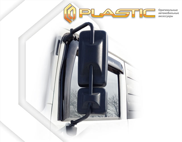 Window visors (Classic translucent) Dongfeng KC Series: DFH3310AJ60 Самосвал 8X4