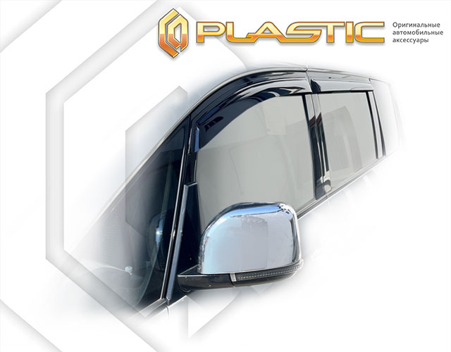 Window visors (Classic translucent) Mitsubishi Delica D:5 I поколение рестайлинг, минивэн