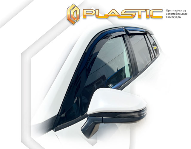 Window visors (Classic translucent) Toyota Corolla Cross I поколение, джип/suv 5 дв. 