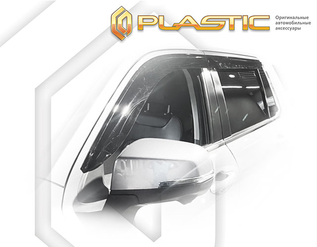 Window visors (Classic translucent) Haval H5 III поколение, джип/suv 5 дв., рынок России