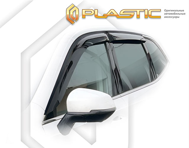 Window visors (Classic translucent) Haval H6 III поколение, джип/suv 5 дв., рынок Китая