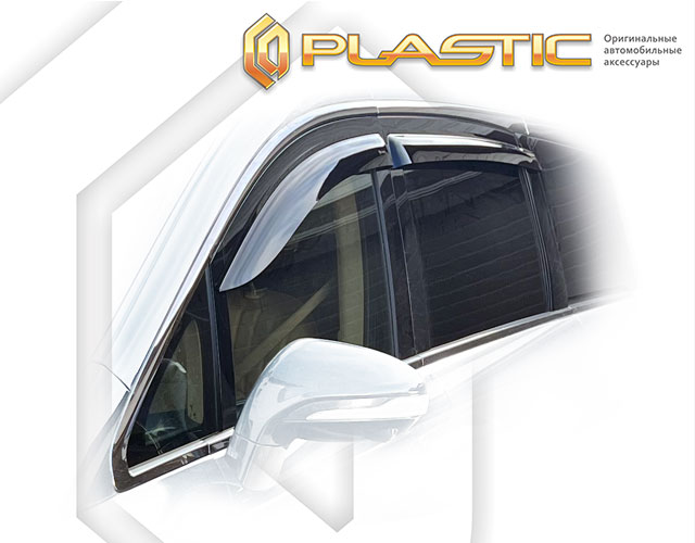 Window visors (Classic translucent) Voyah Dream I поколение, минивэн