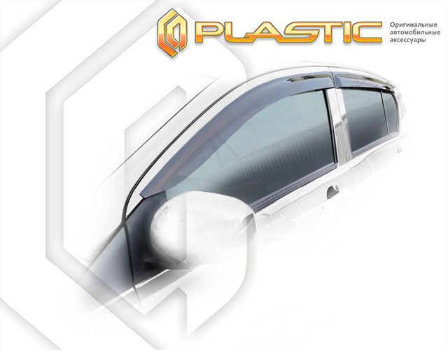 Window visors (Classic translucent) Toyota Passo III поколение, III поколение рестайлинг, хэтчбек 5 дв., рынок Японии, комплектация Moda